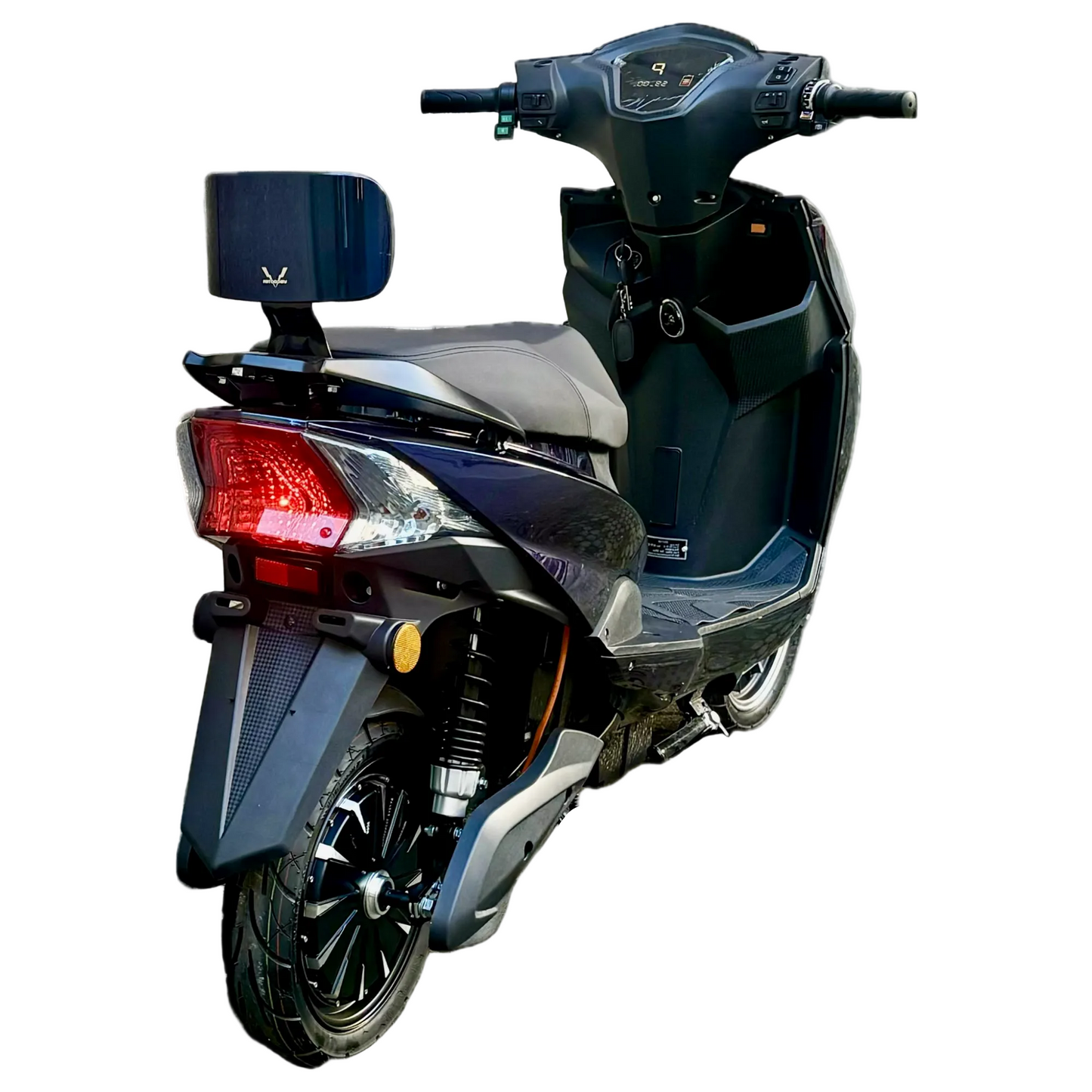 E-Roller Mars dunkelblau hinten