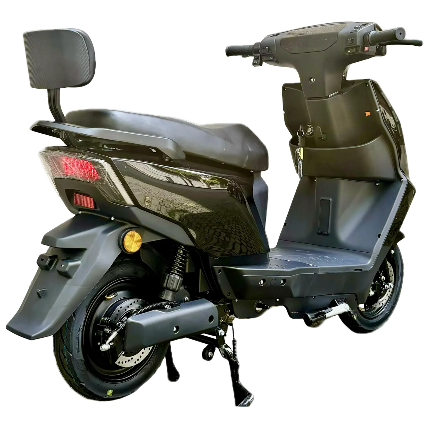 E-Roller Pit schwarz glanz 