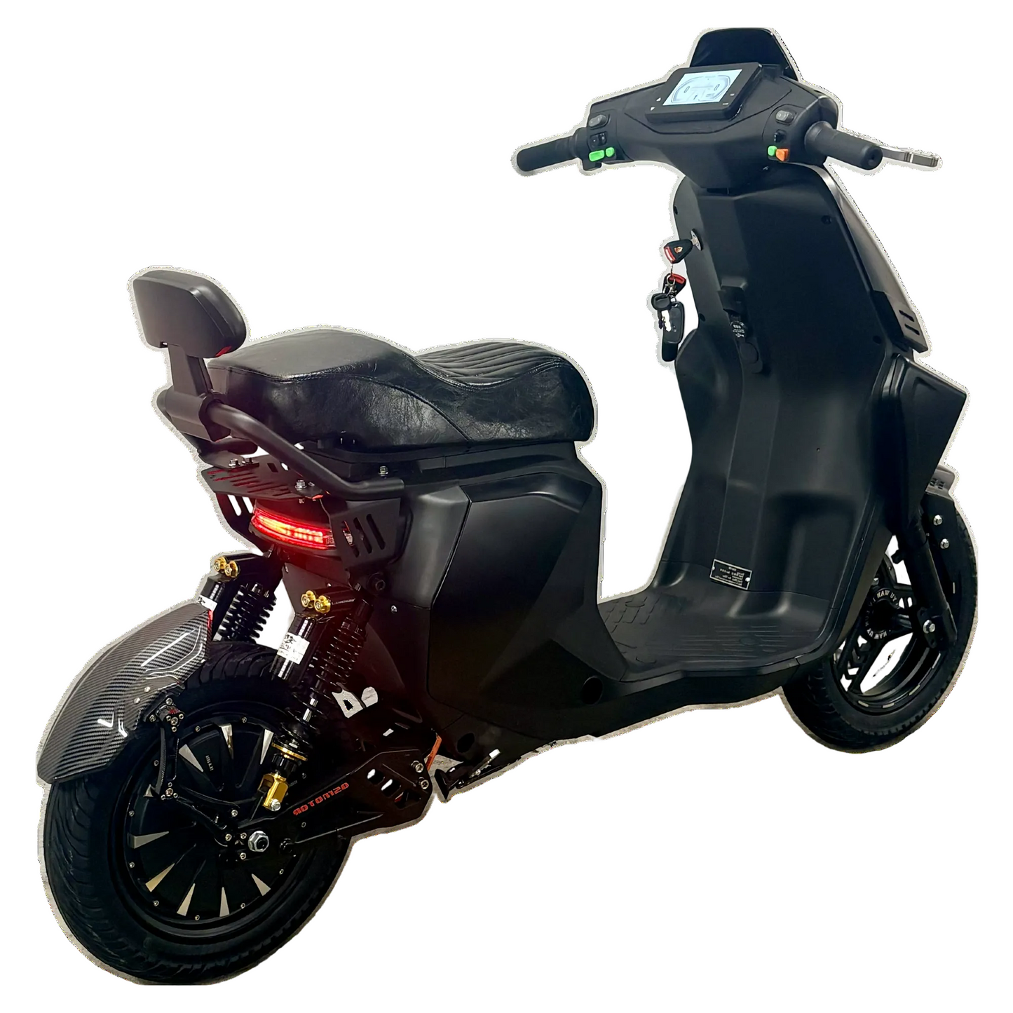 E-Roller Robo schwarz matt